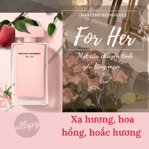 Allbyvy| Mẫu thử nước hoa Narciso Rodriguez for Her Eau de Parfum