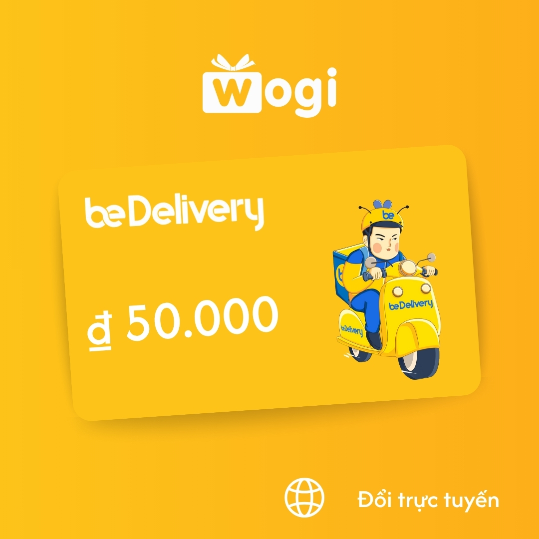 Phiếu mua hàng BeDelivery trị giá 50.000 ₫ (Có hiệu lực trong vòng 30 ngày)
