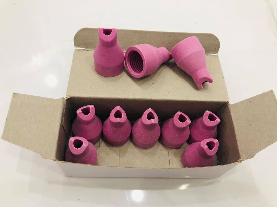 10 cái sứ qq150 đầu vát, sứ hàn góc