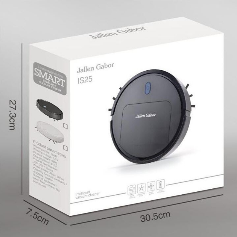 [HCM][Tặng tinh dầu sả chanh 50ml]Robot hút bụi tự động Jallen Gabor IS25 chính hãng