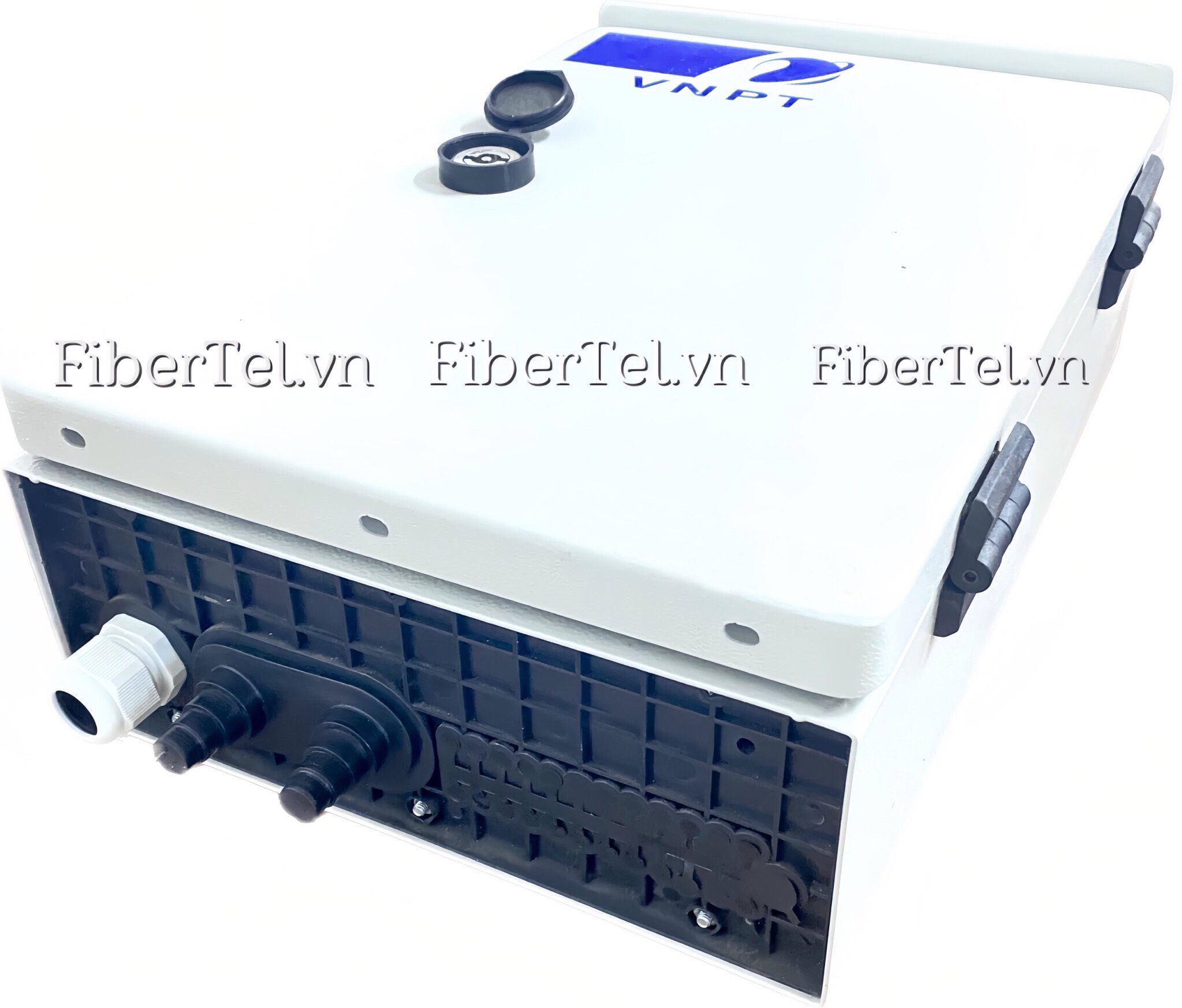 Tủ odf 24fo outdoor sắt dạng có mái che mẫu vnpt
