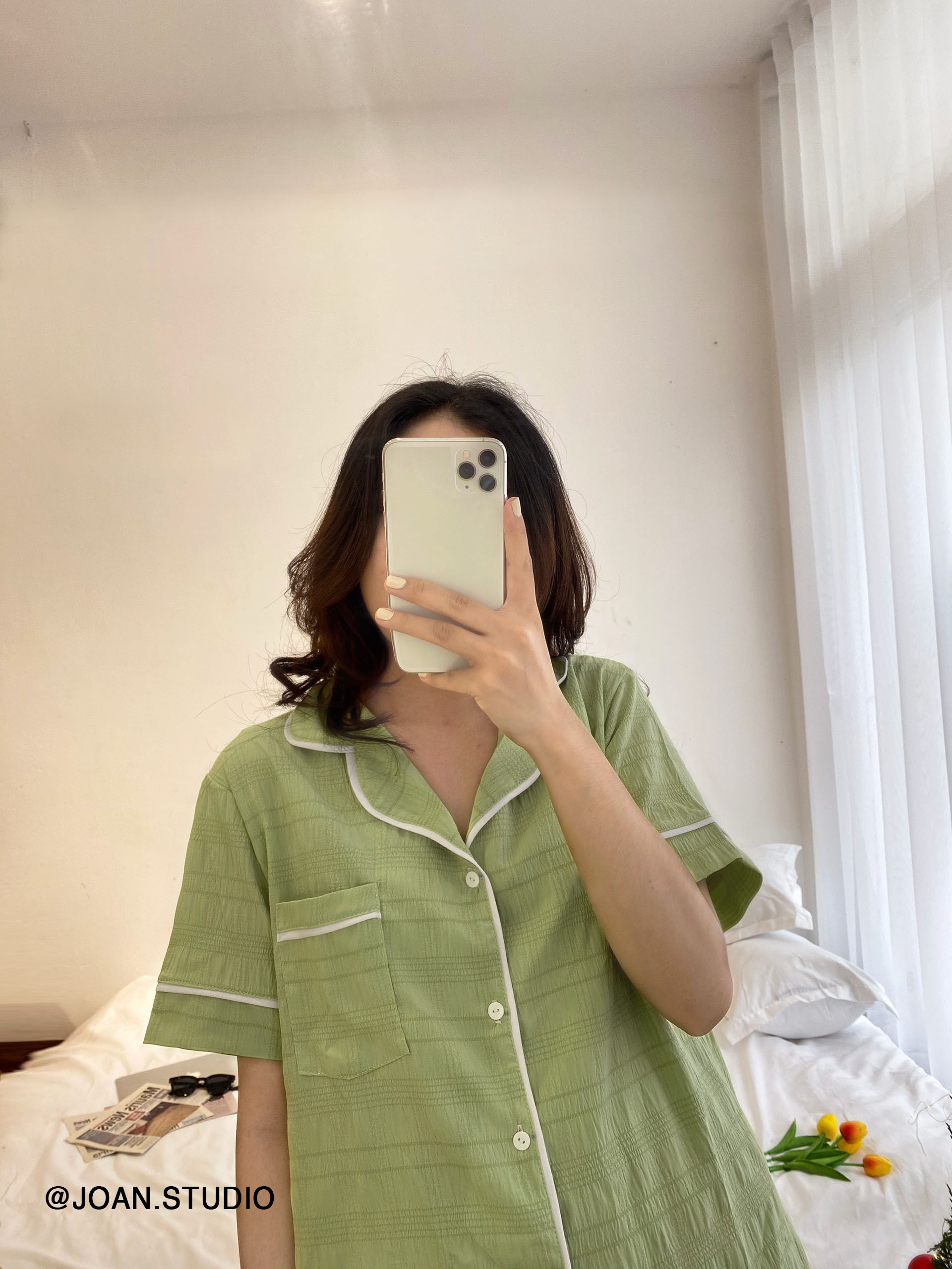 - set đồ ngủ nữ - đồ mặc ở nhà bộ ngắn
