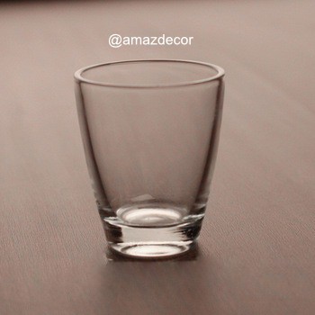 [Sỉ] Bộ 12 Ly Chén Uống Rượu Mắt Trâu Hạt Mít Thủy Tinh Nhỏ Đẹp Giá Rẻ 2 Dáng Nhọn-Bằng