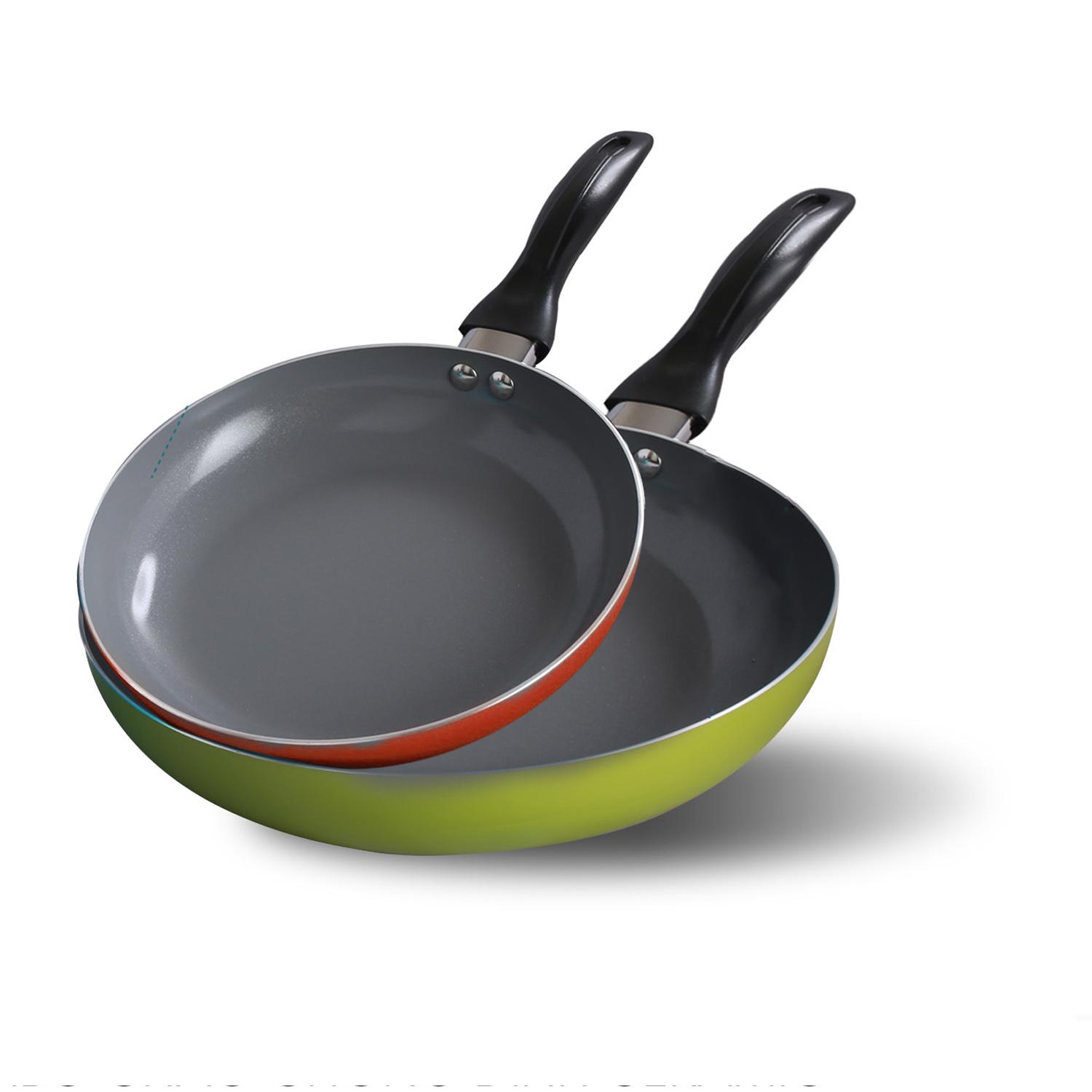 Combo chảo chống dính Ceramic An toàn COMET - CH10-20&30- Giao Màu Ngẫu Nhiên