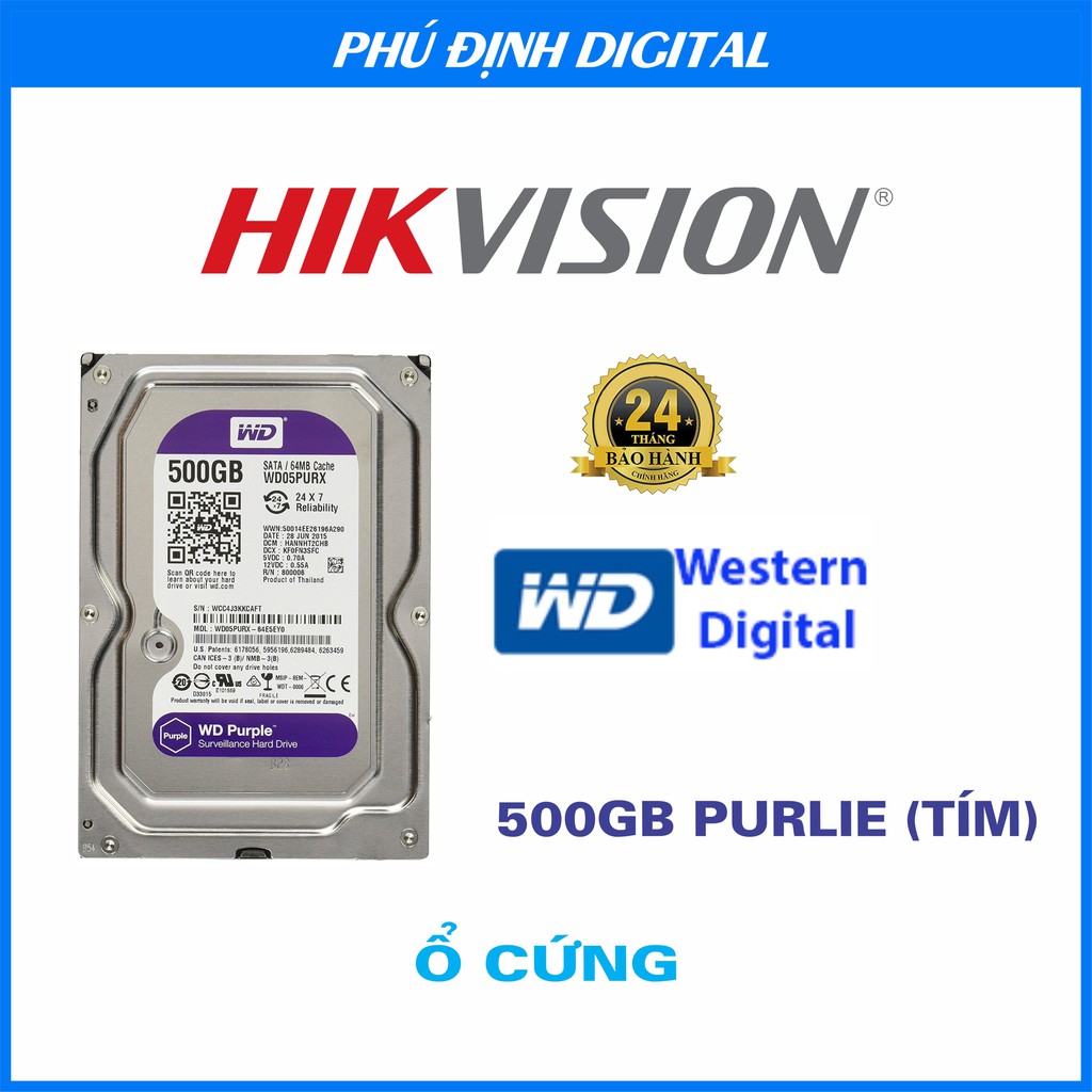 [SIÊU RẺ]Ổ cứng HDD PC 3,5" 500GB Western , Seagae-Tặng cáp Sata 3.0-Hàng nhập khẩu tháo máy đồng bộ - BH 24 tháng