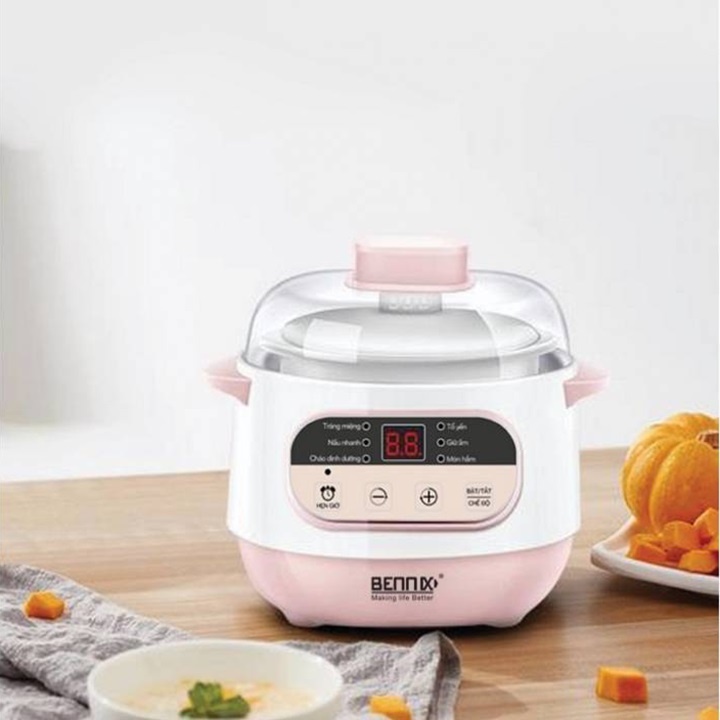 Nồi chưng yến điện tử cao cấp bennix bn-100a công nghệ thái lan