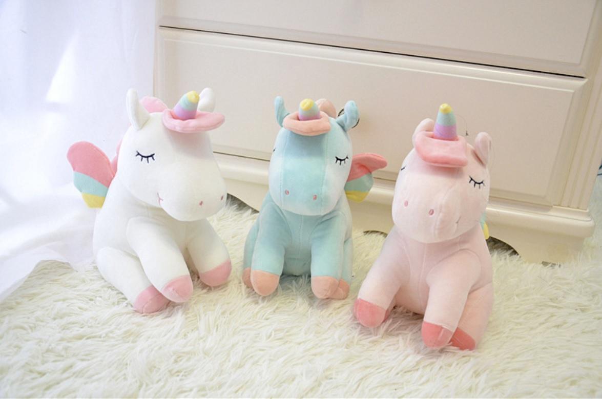 Thú bông - ngựa pony 25 trắng