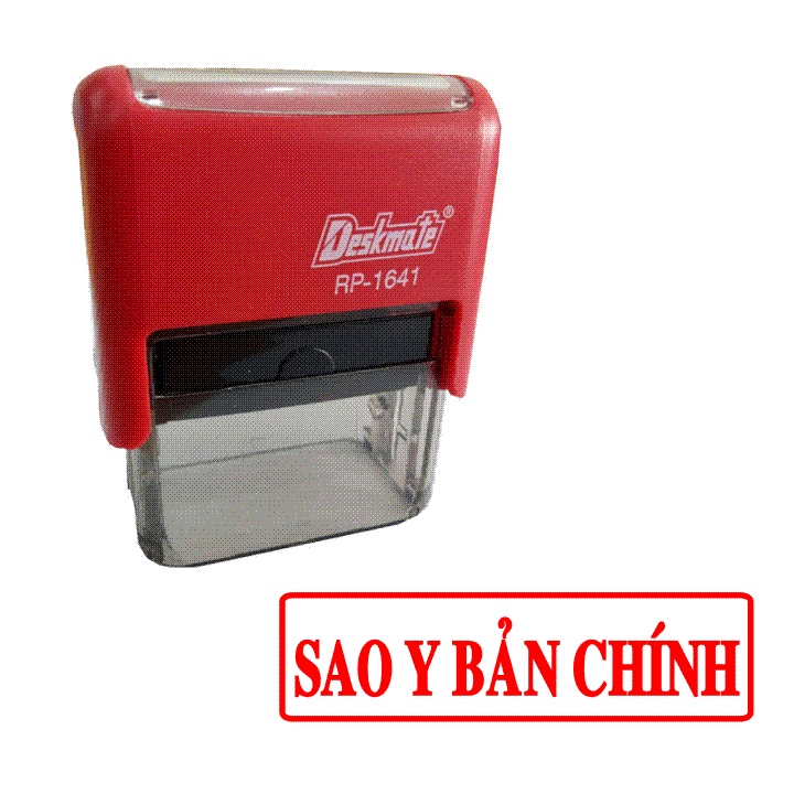 MỘC DẤU SHINY SAO Y BẢN CHÍNH