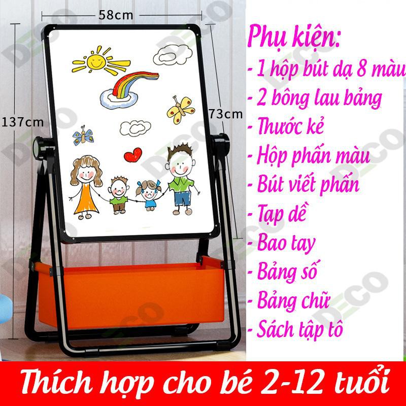 Bảng viết vẽ 2 mặt flipchart