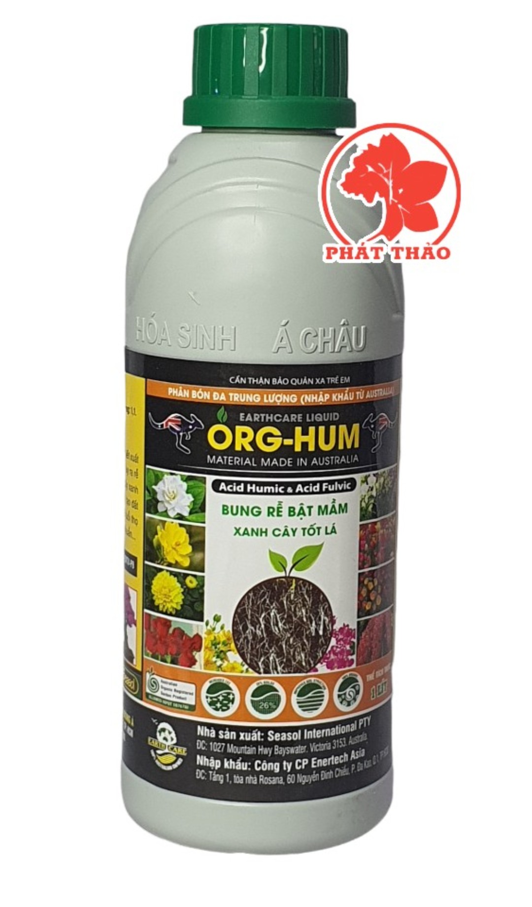 Phân bón lá OGR HUM LÍT, giúp cây phát triển dùng cho hoa lan và cây cảnh