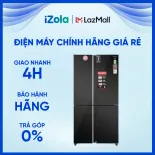 [GIAO TẠI HCM] Tủ lạnh Sharp Inverter 572 lít SJ-FXP640VG-BK - Ngăn rau quả giữ ẩm - Bảng điều khiển bên ngoài - Chế độ làm đông nhanh