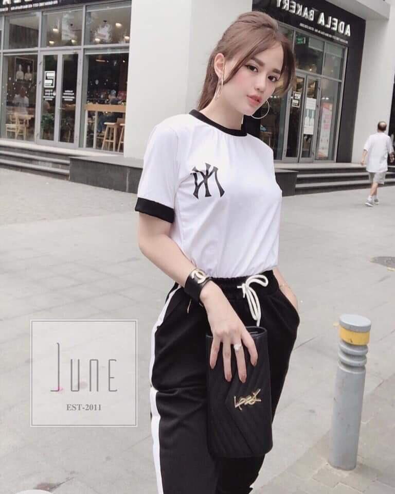 Bộ đồ vải thun cát hàn loại 1 vải mềm mát dưới 50-60kg