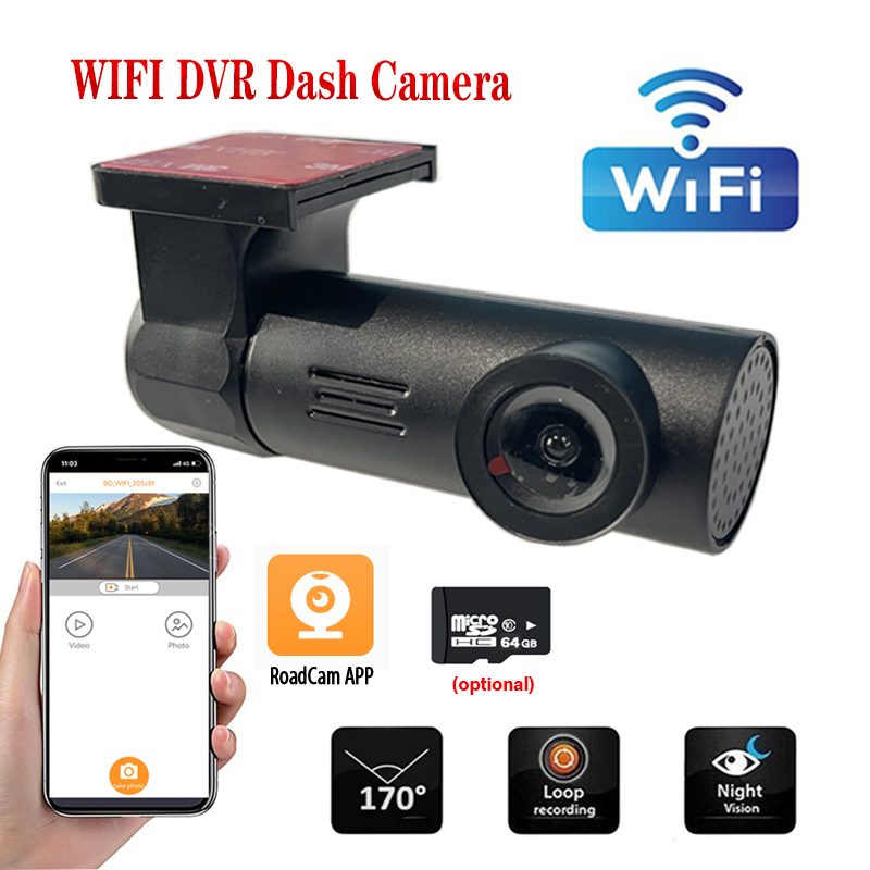 Camera hành trình dvr xe hơi có wifi camera hành trình usb wifi máy ghi hình ô tô vedio đầu ghi hình camera dvr cho xe ô tô cho iphone điện thoại android