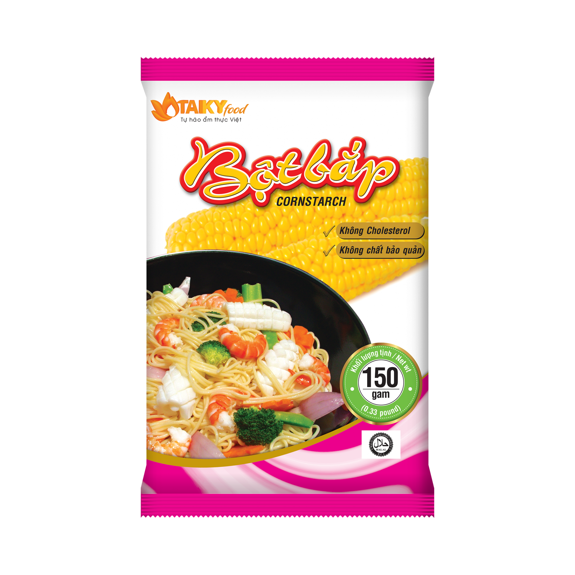 Bột bắp Tài ký gói 150g, bột tạo độ sánh nấu ăn, làm bánh, kem, bột ngô tinh bột bắp chuẩn, HSD còn nhiều | Tạp hóa Ánh Thảo