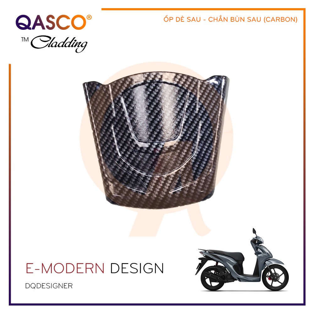 Vision 2021 | ốp dè sau - chắn bùn sau | qasco cladding