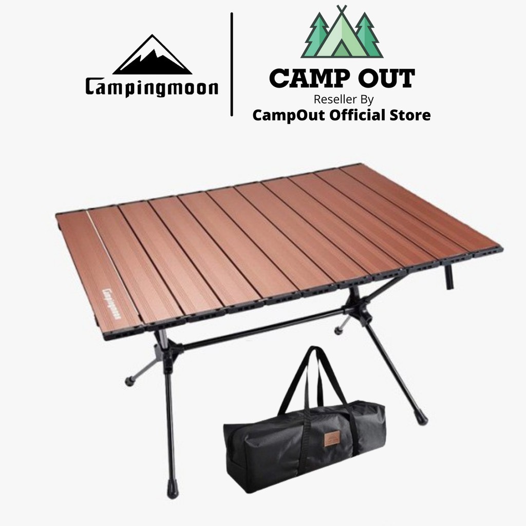 Campingmoon bàn dã ngoại campoutvn cắm trại dã ngoại du lịch bàn ăn nhôm xếp gấp A211
