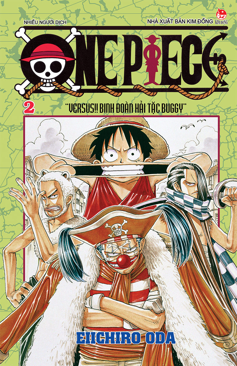Kim Đồng - One Piece - Tập 2 (bìa rời)