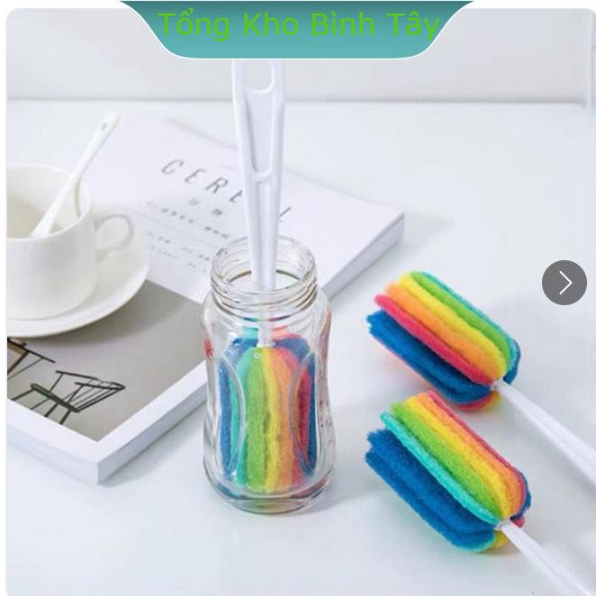 Cây cọ rửa cốc chén bình sữa cọ ly