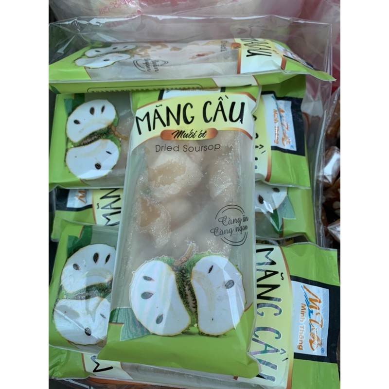 Mãng Cầu Muối Ớt Sấy Dẻo Cao Cấp 500Gam