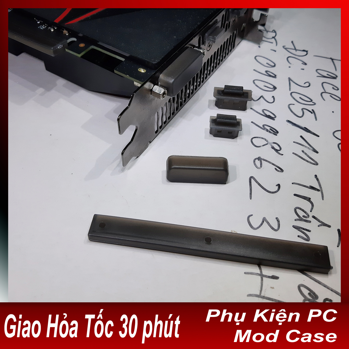 Bộ nắp nhựa đậy bảo vệ cổng HDMI, DP, DVI, PCI-E Cho Vga và Main