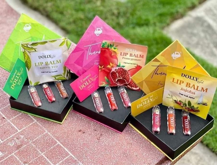 Son kem lì dolly diamond velvet không chì cao cấp new 2022