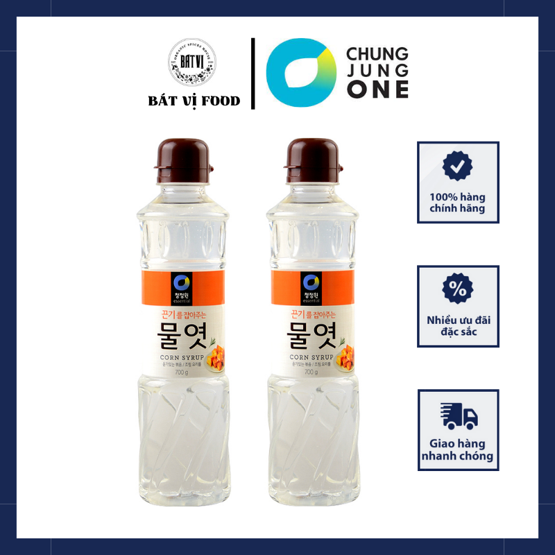 Mật ngô Hàn Quốc hàn quốc 700g - 물엿 dùng thay thế đường cát