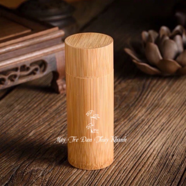 Hộp đựng trà bằng gốc tre ốnh tre đựng trà