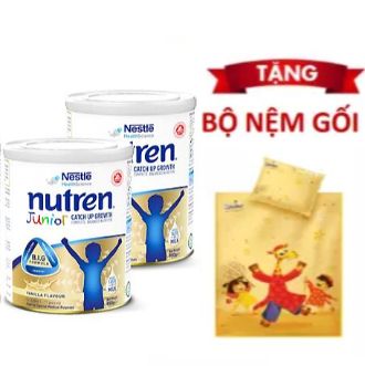 Combo 2 lon sữa bột Nutren Junior cho trẻ từ 1-12 tuổi lon 850g