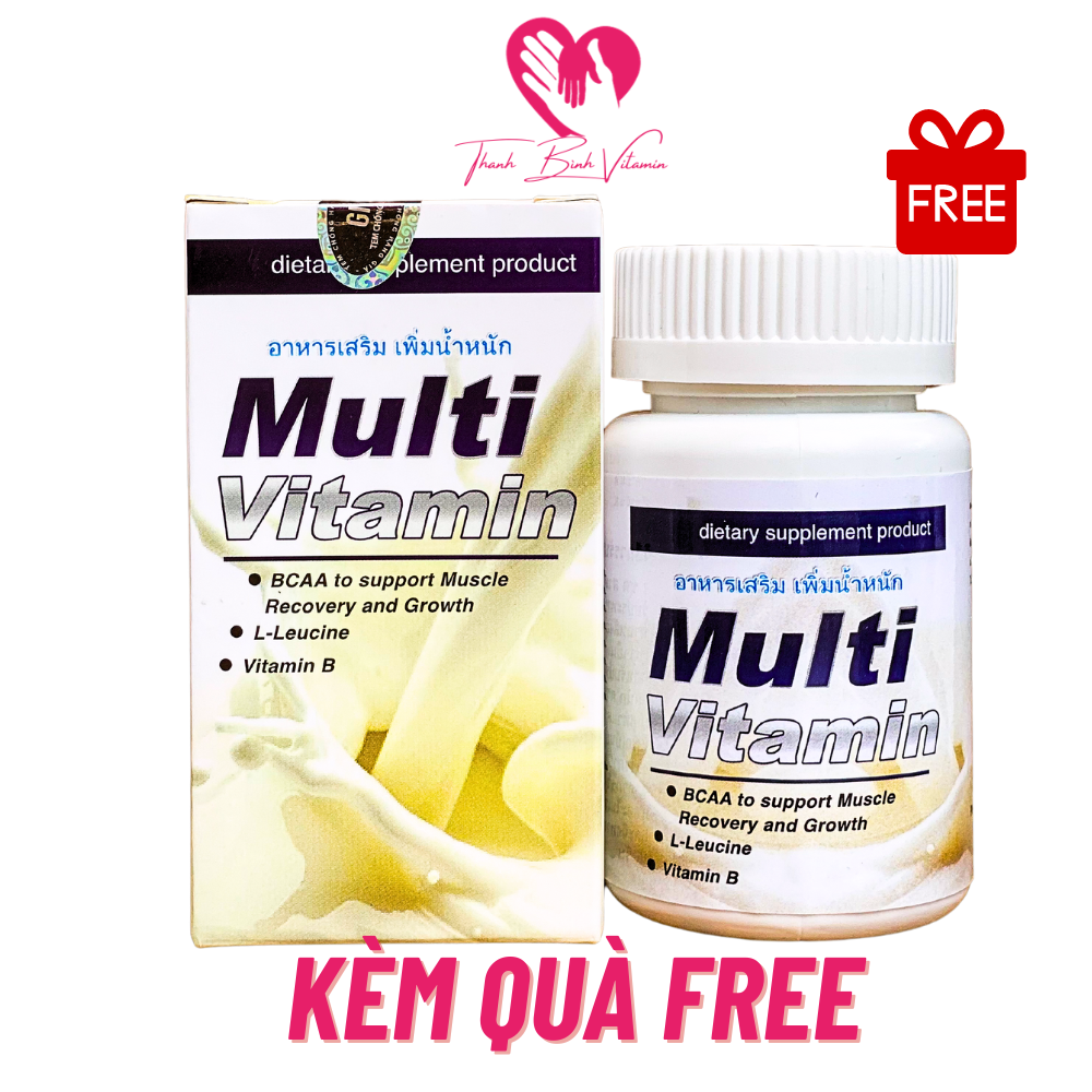 [KÈM QUÀ]Viên ăn ngủ ngon tăng cân Multi Vitamin