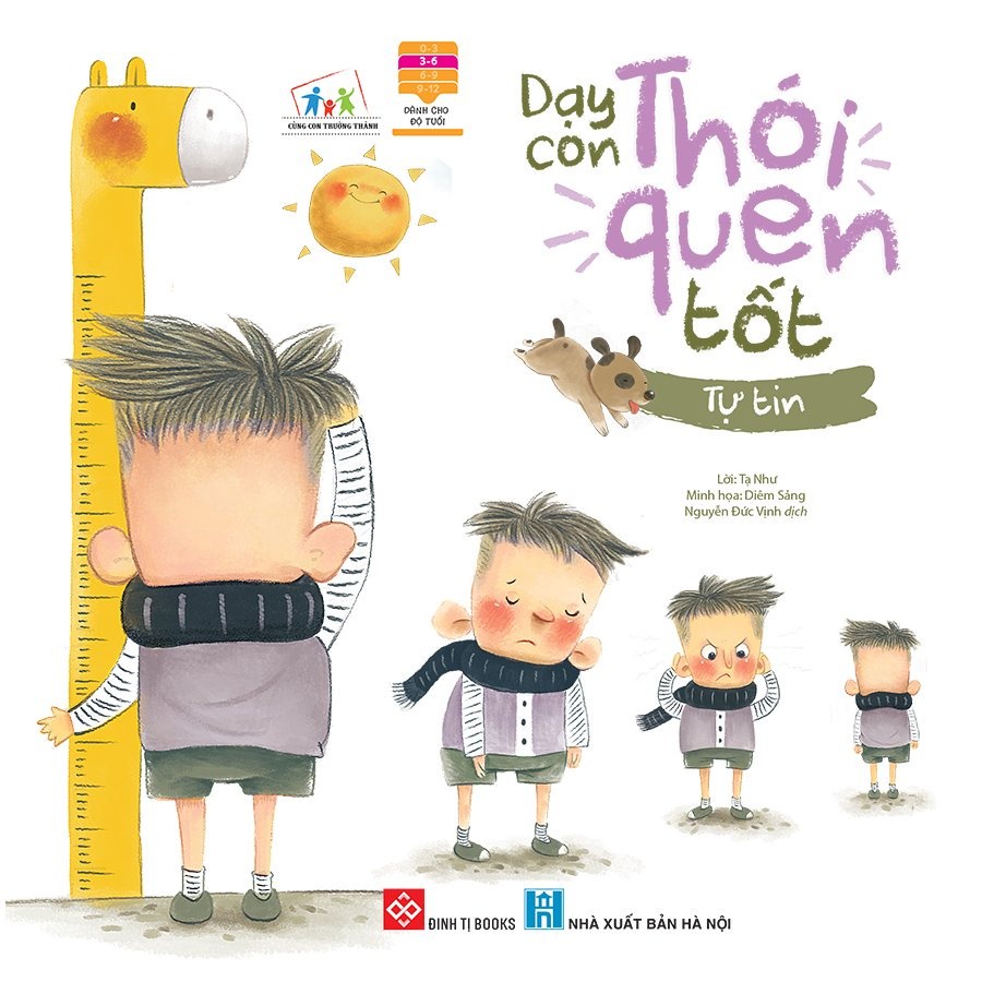 Sách - dạy con thói quen tốt - tự tin