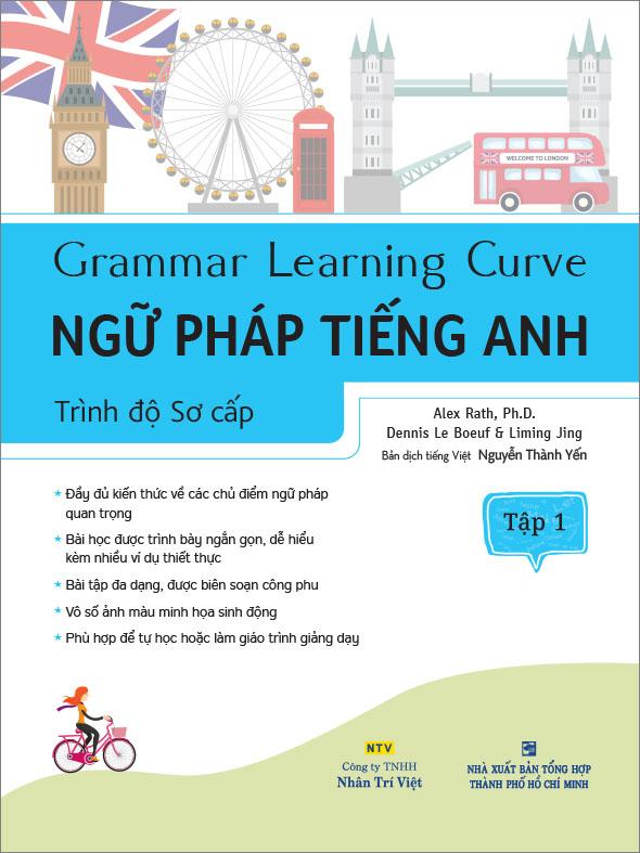 Sách - grammar learning curve - ngữ pháp tiếng anh - trình độ sơ cấp - tập 1