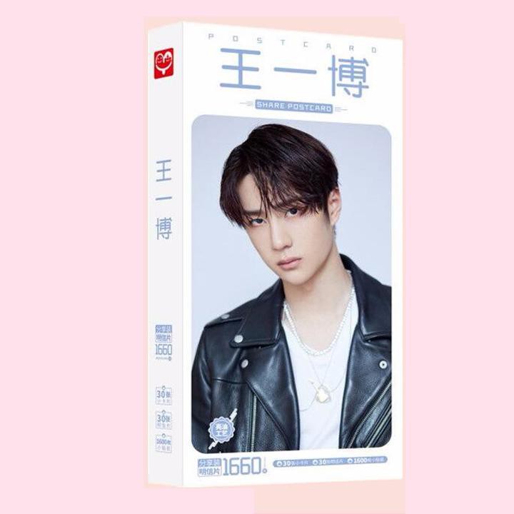 Bộ postcard Vương Nhất Bác