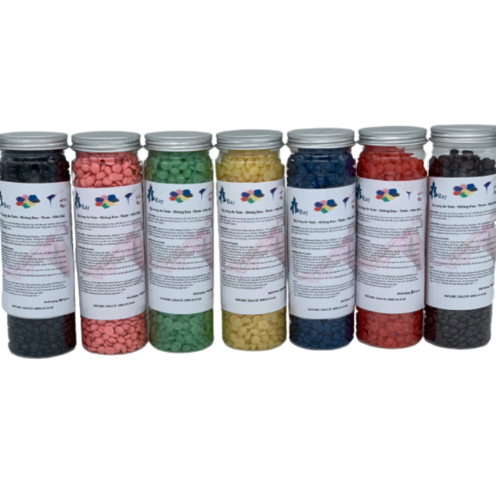 Wax lông nóng hạt đậu Ray Hũ 200gr + TẶNG QUE GỖ wax lông -  chuyên dùng cho spa, hiệu quả và an toàn, tẩy lông hiệu quả, triệt lông an toàn tại nhà