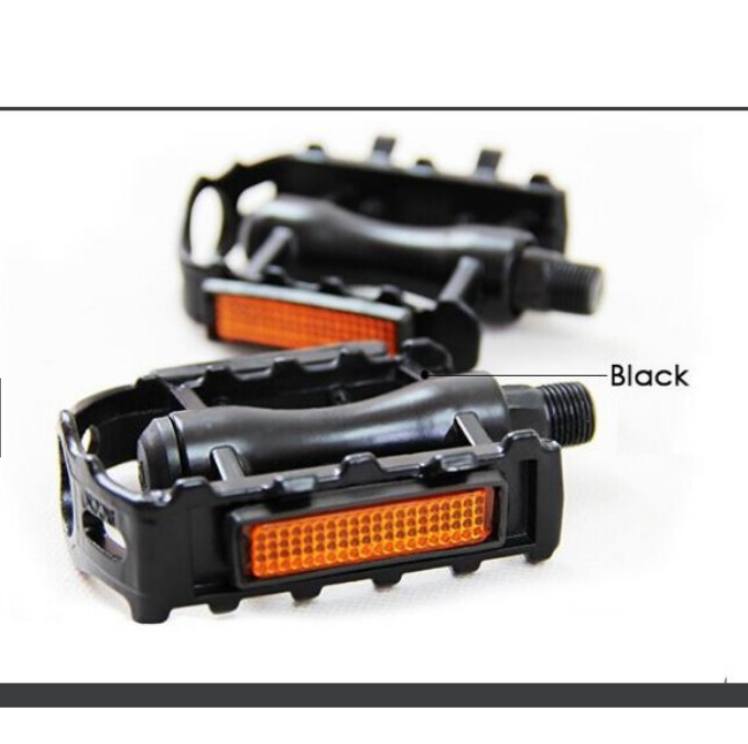 Pê đan xe đạp mini 2 màu đen bạc