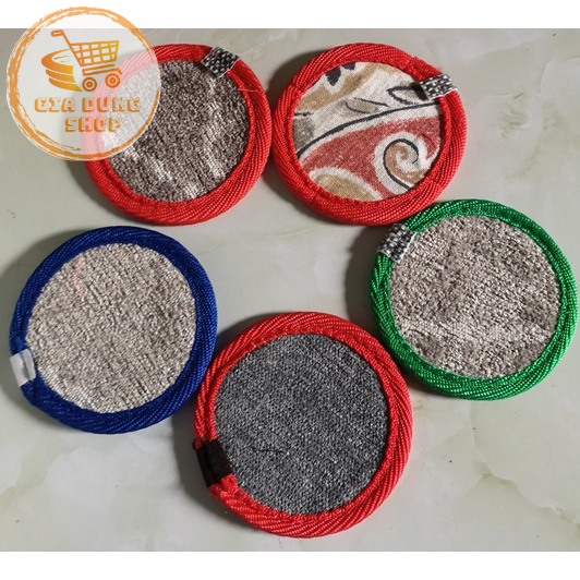 Miếng lót ly lót đế cốc ly bằng vải nỉ siêu thấm