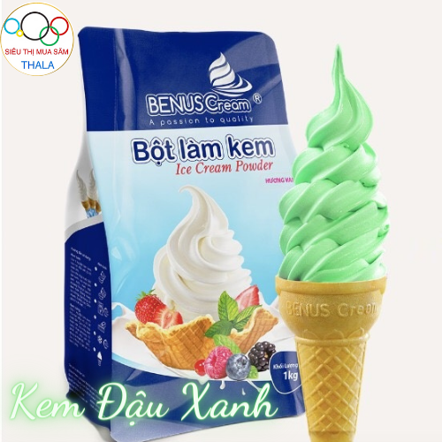Bột làm kem tươi vị Đậu Xanh