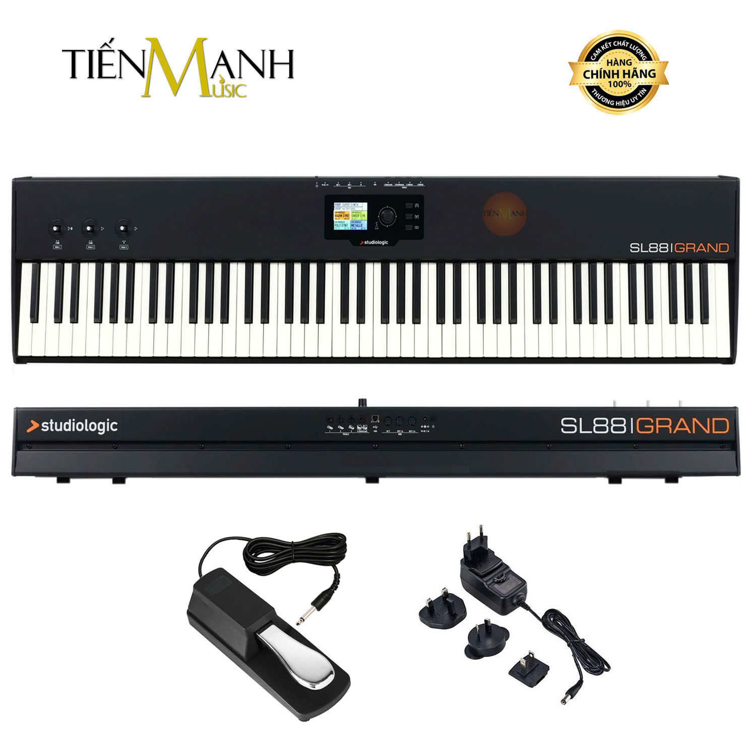 [Chính Hãng] Studiologic SL88 Grand 88 Phím Hammer Action Bàn Phím Sáng Tác - Sản Xuất Âm Nhạc Producer Keyboard Controller