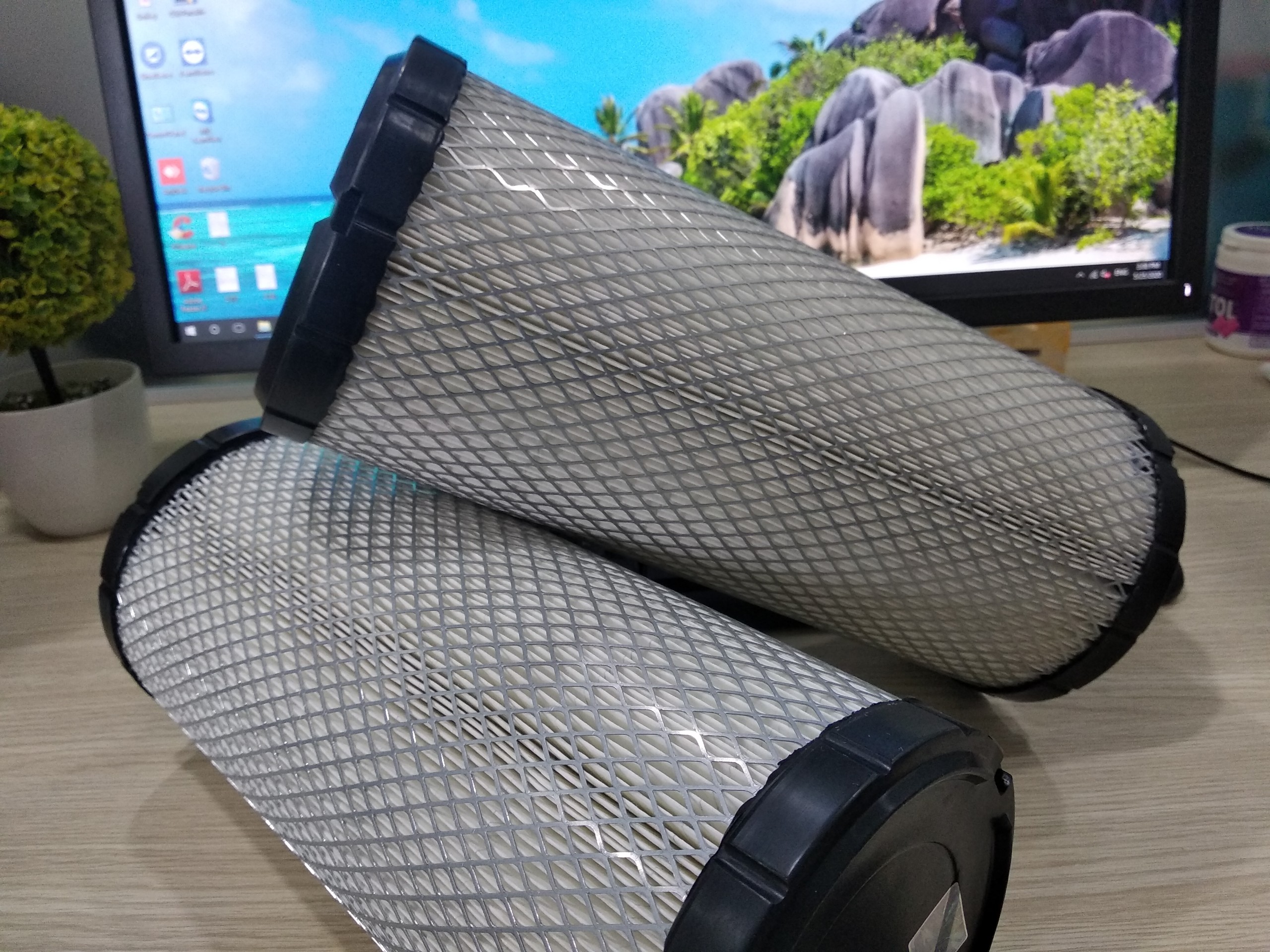 [HCM]Lọc gió động cơ xe nâng KOMATSU - MITSUBISHI - TCM 1T-3T