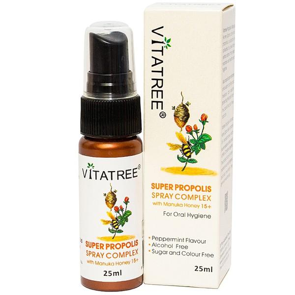 Chai xịt giảm đau họng, kháng viêm Vitatree 25ml - Úc