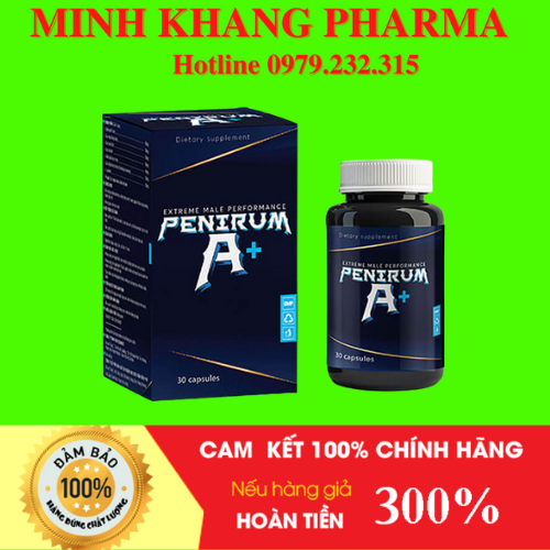 [Chính Hãng]Viên Uống Sinh Lý Penirum A - Tăng Phong Độ Nâng Bản Lĩnh - Chính Hãng Hộp 30 Viên Phiên Bản Cải Tiến - Minh Khang Pharma 1