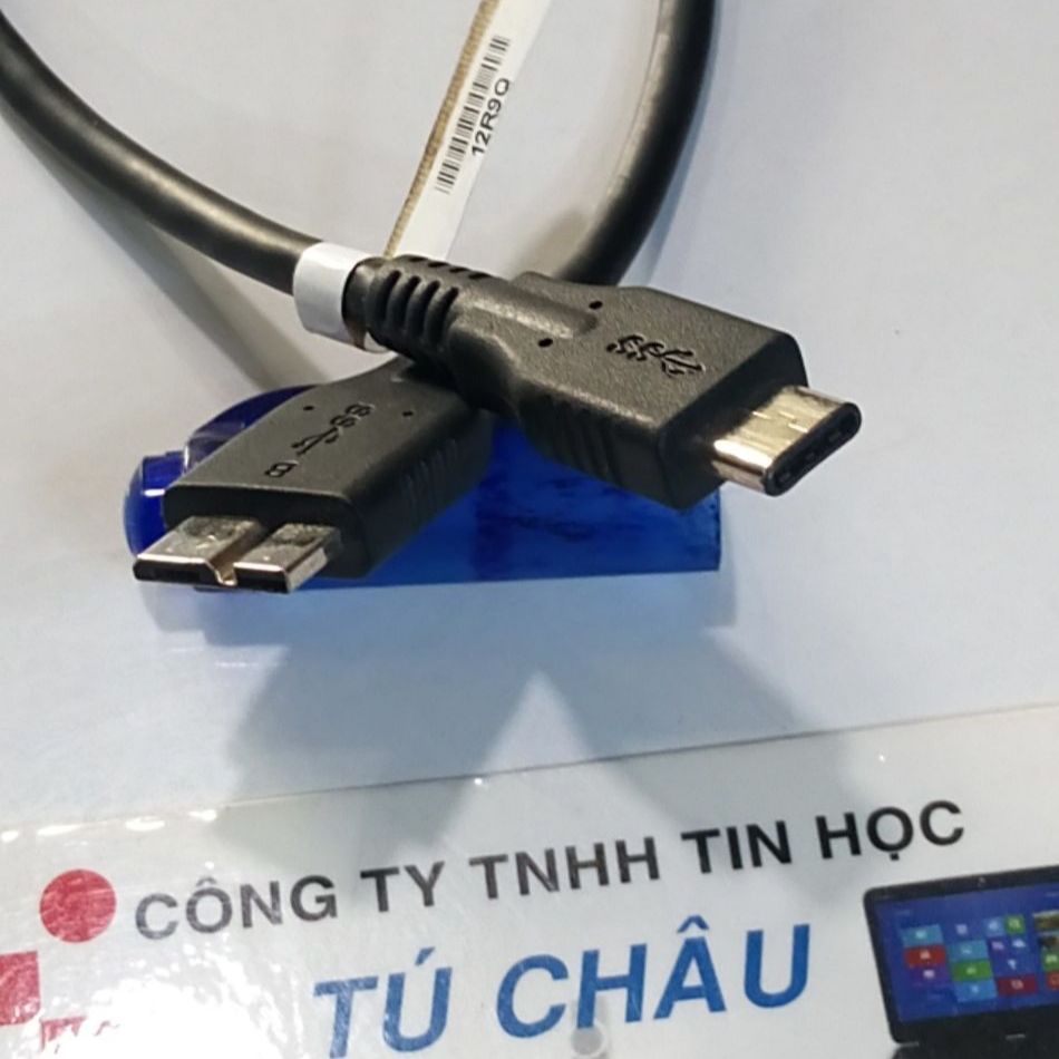 Cáp type c ra usb 3.0 - chuẩn type c ra usb 3.0 micro b zin