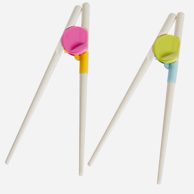 [HCM]Đôi đũa tập ăn cho bé chất liêu nhựa cao cấp an toàn cho trẻ em -GDGSđũa tập ăn cho bé