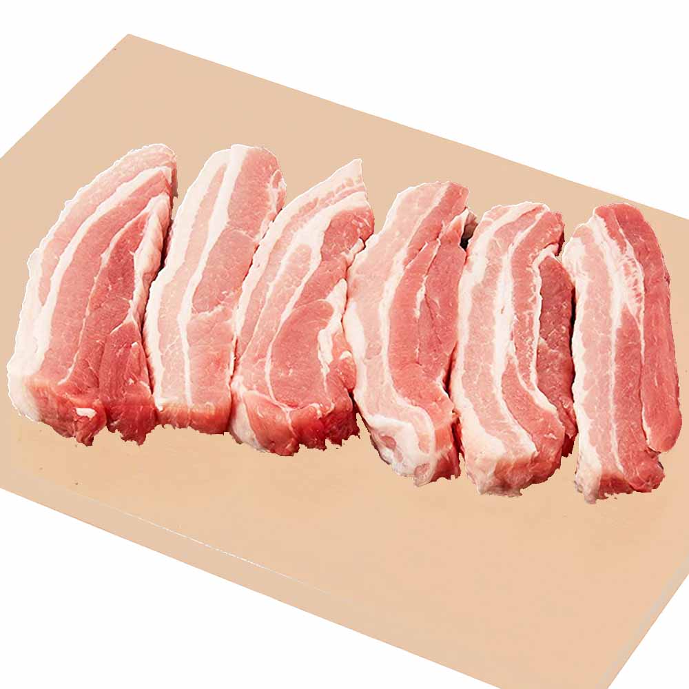 Thịt ba Rọi Heo Không Xương - Belly Boneless Pork- 500gram