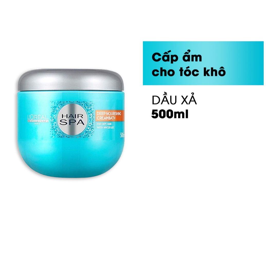 Kem ủ cấp ẩm cho tóc khô L'Oreal Professionnel Hair Spa 500ml