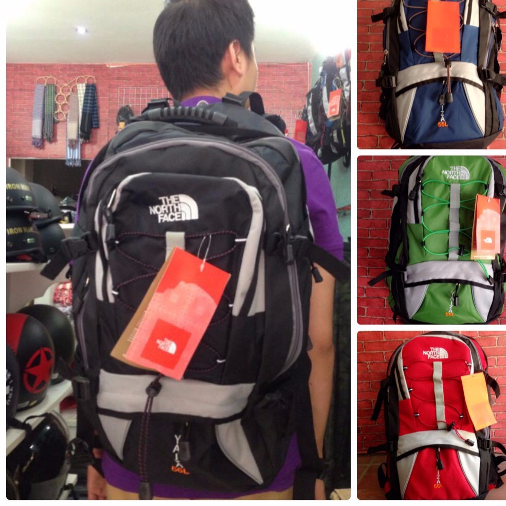 ❌XẢ KHO❌Balo du lịch phượt leo núi size lớn TNF 55 lít-có bọc chống nước kèm theo
