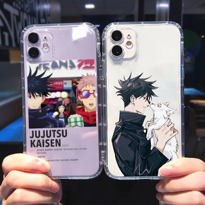 Fojebmel 2 Pack Japanese Anime Case for iPhone 14 Pro Max Clear Case 6.7