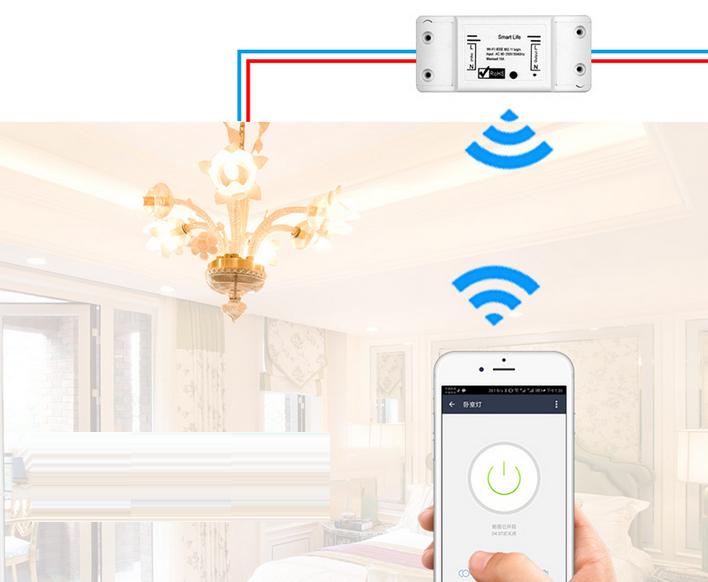 Công tắc thông minh Smart Life-BẢN TIẾNG VIỆT điều khiển qua wifi,3G,4G - 1smart-life