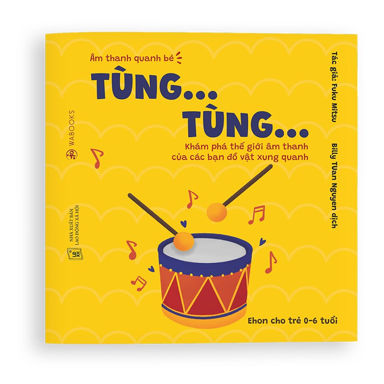 Sách ehon - tùng tùng - dành cho trẻ từ 0 - 6 tuổi