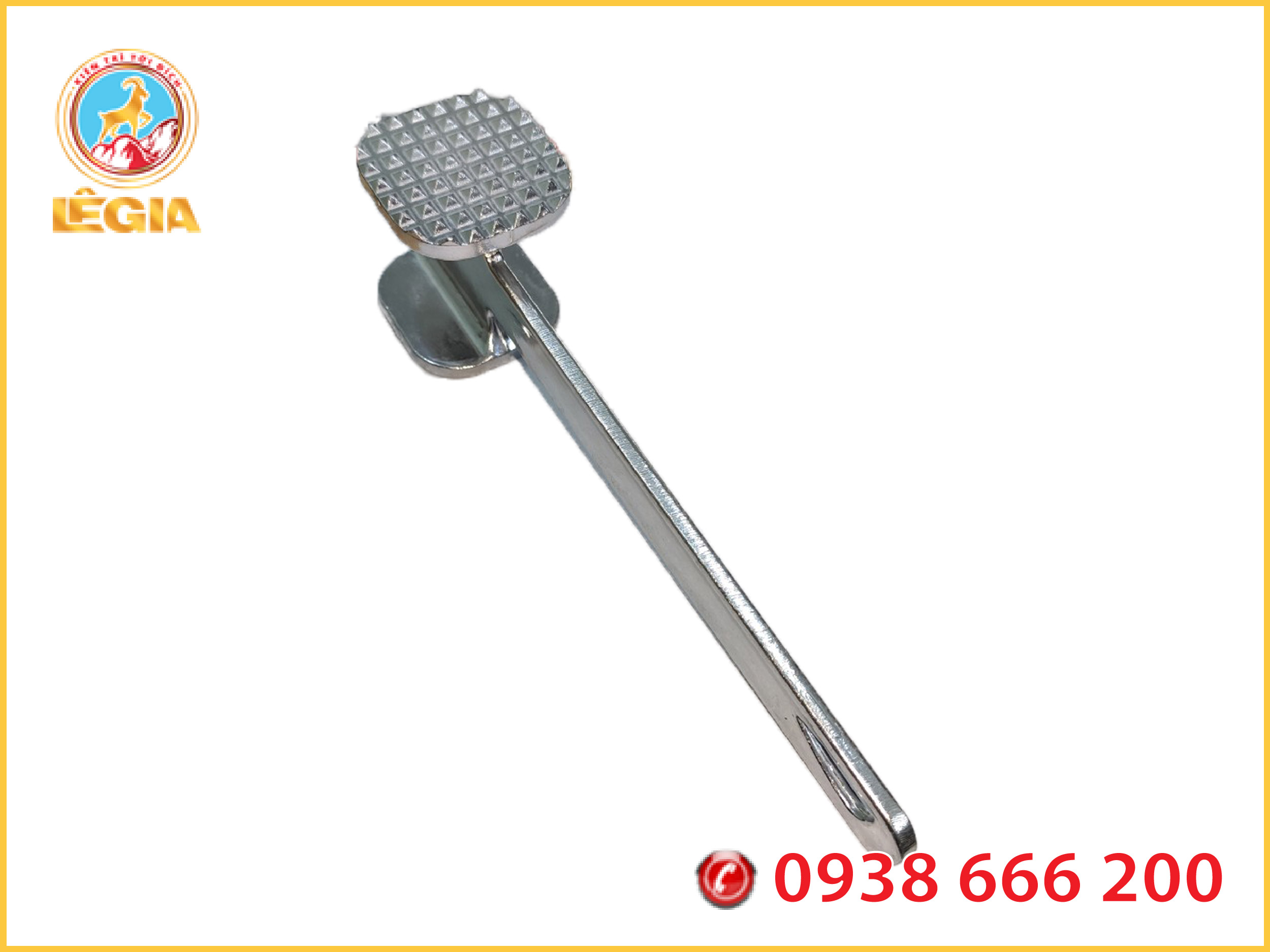 Búa đập đá đập thịt bằng gang