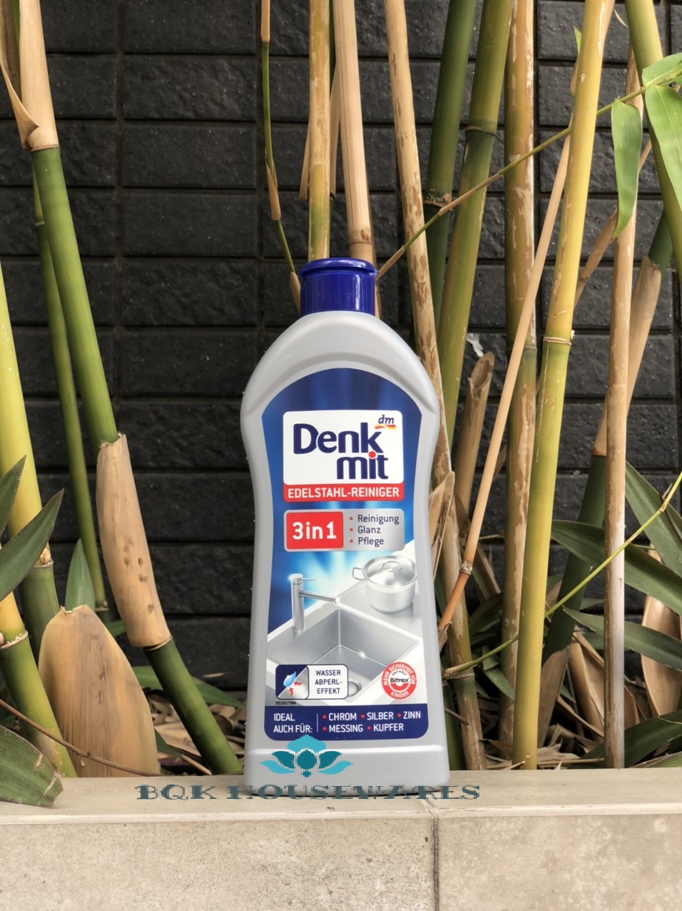 [ HÀNG ĐỨC ] Dung dịch tẩy rửa đánh bóng đồ kim loại Denkmit 3in1